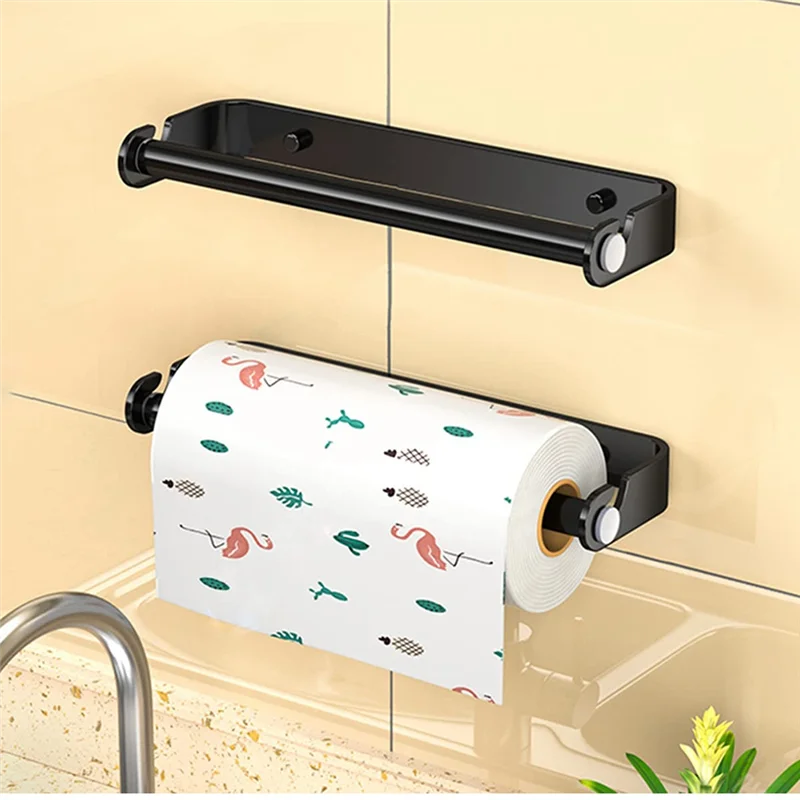 حامل المناشف الورقية تحت الخزانة، حامل المناشف الورقية، حامل المناشف الورقية للمطبخ