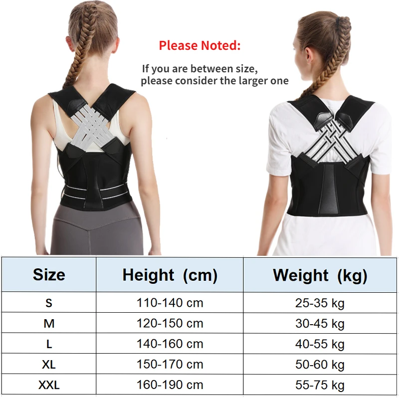 Shoulder And Back Posture Correction With Camel Straps Adult Body Shape Correction, Male and Female Back Support,Dropship