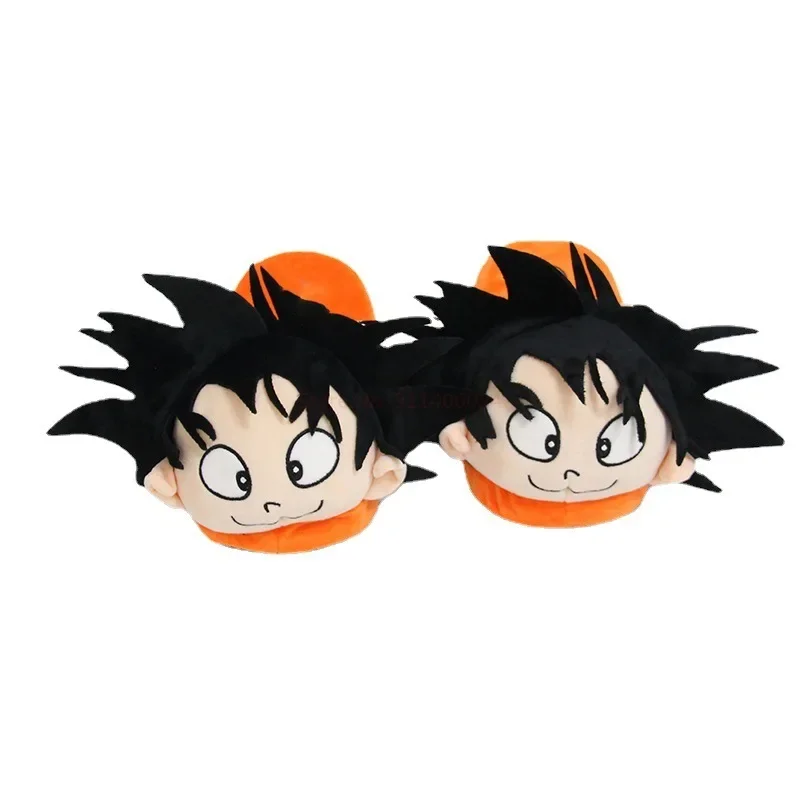 Dragon Ball Cartoon Anime Son Goku Pluche Katoenen Schoenen Jongens Creatieve Huis Tas Met Katoenen Slippers In Herfst En Winter Cadeau