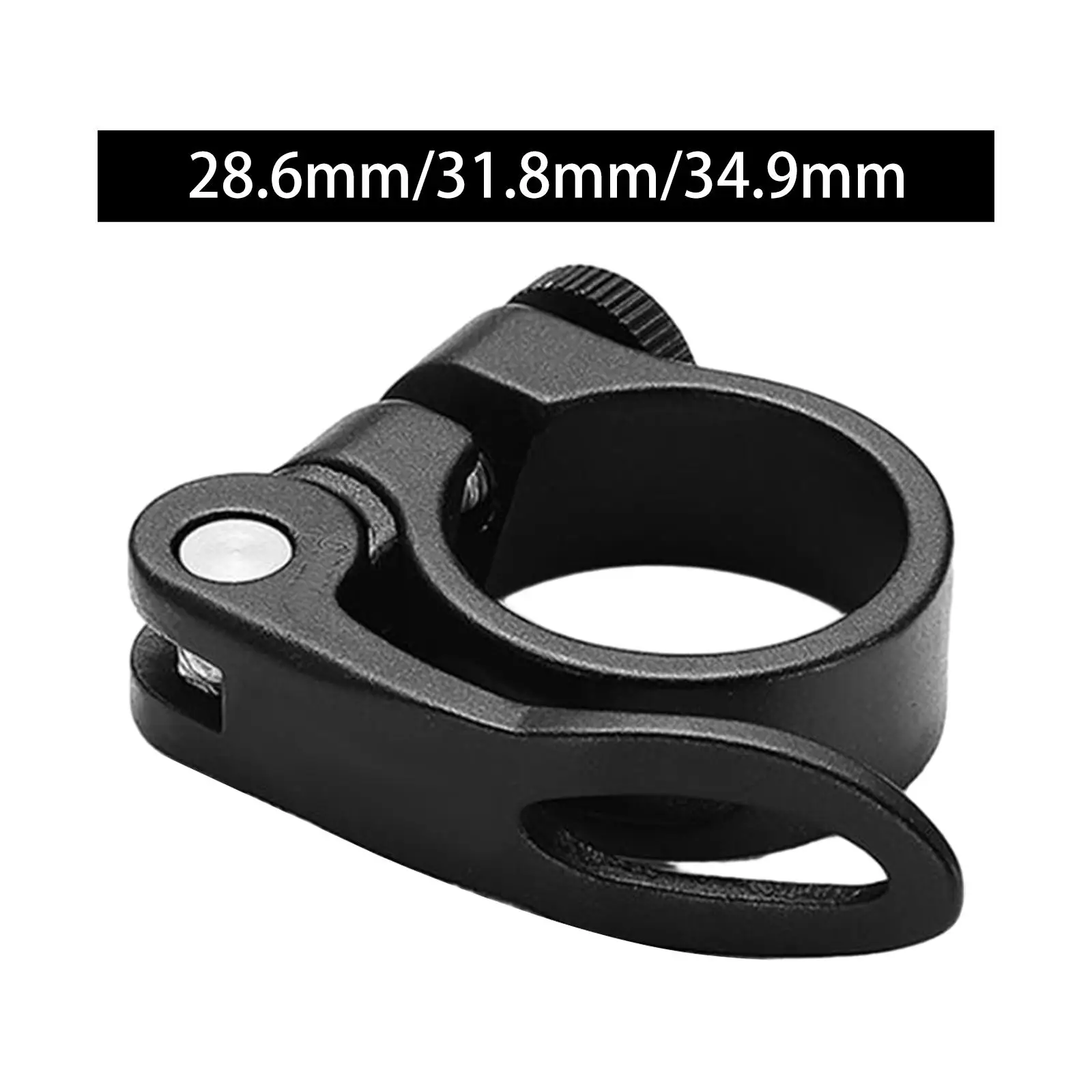 Bicycle Seatpost Clamp Lightweight Replace Parts Easy Installation Quick Release Seatpost Collar Accessories for Road Bike