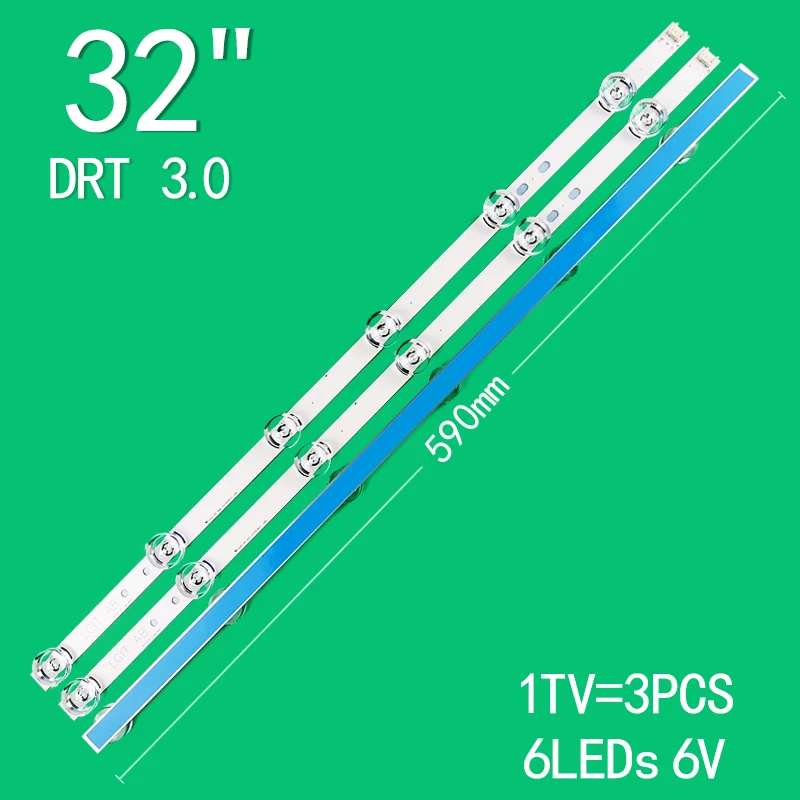 590mm LED backlight strip light For 32LB561V UOT A B 32 inch DRT 3.0 32 A B 6916l-2223A