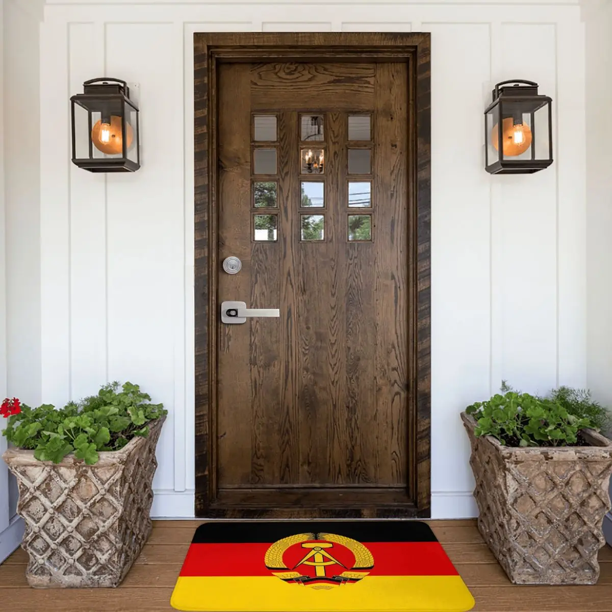 National Flag Bathroom Mat DDR Doormat Kitchen Carpet Entrance Door Rug Home Decoration