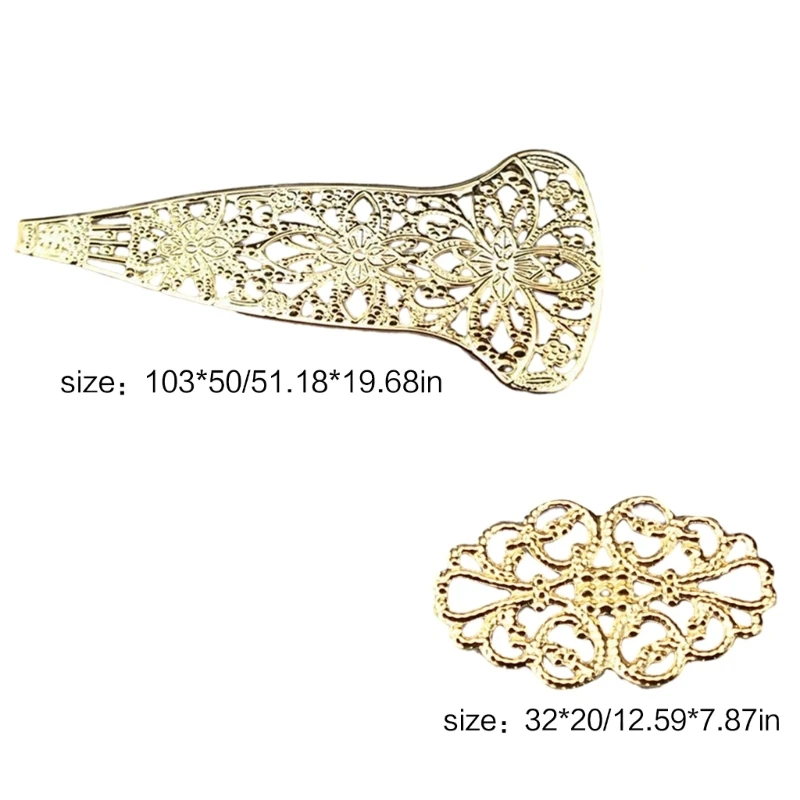 Woman Traditional Chinese Inspired DIY Queen Material Metal Accessories