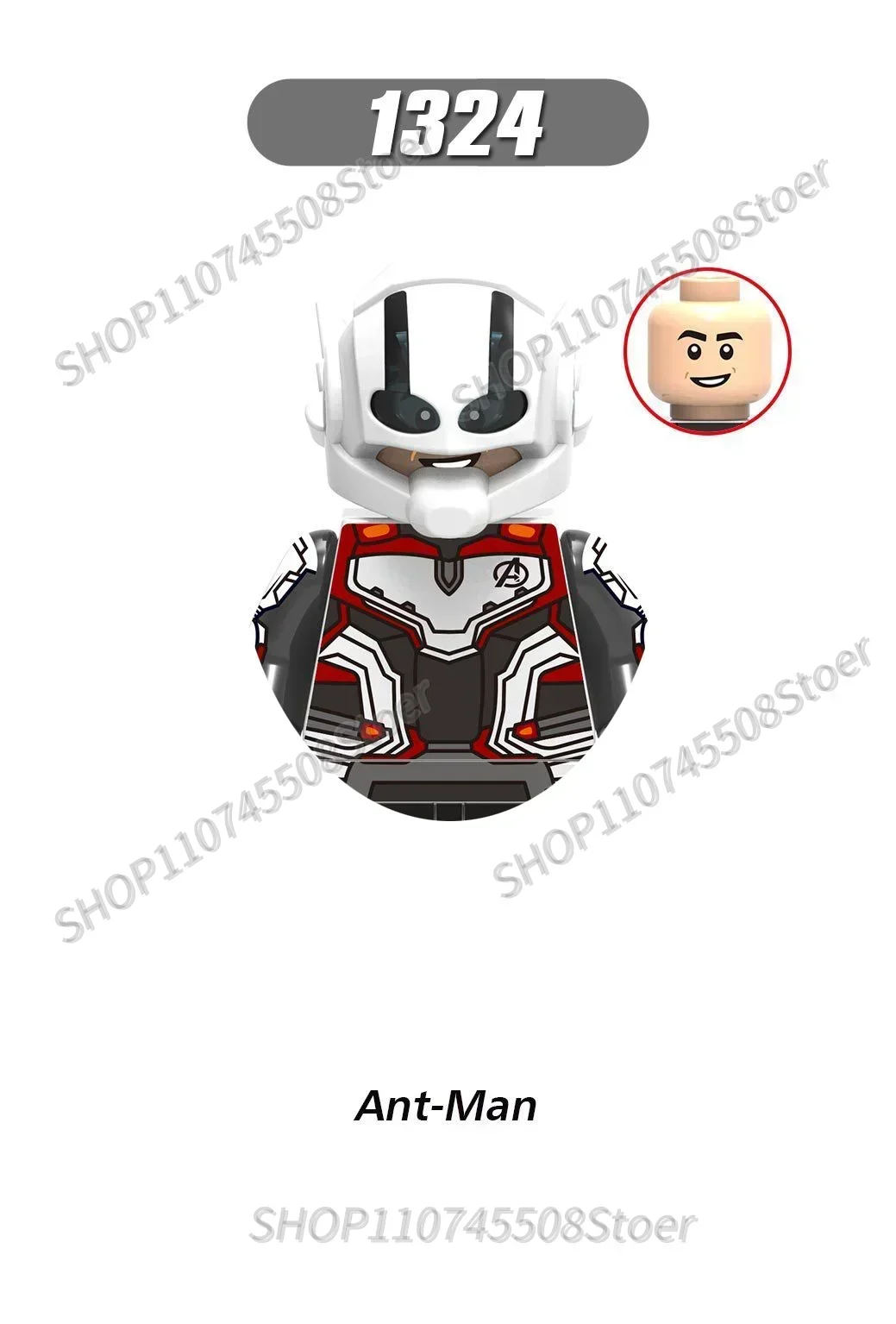Heiße Sammelspielzeuge Marvel Bausteine Iron Man Thor Vision Mini-Bausteine Anime Partygeschenke