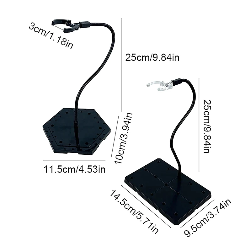 Snake Tube Bracket Action Figure Base Display Stand Bracket For Figure Animation Cinema Game Model Toy Bracket Accessories