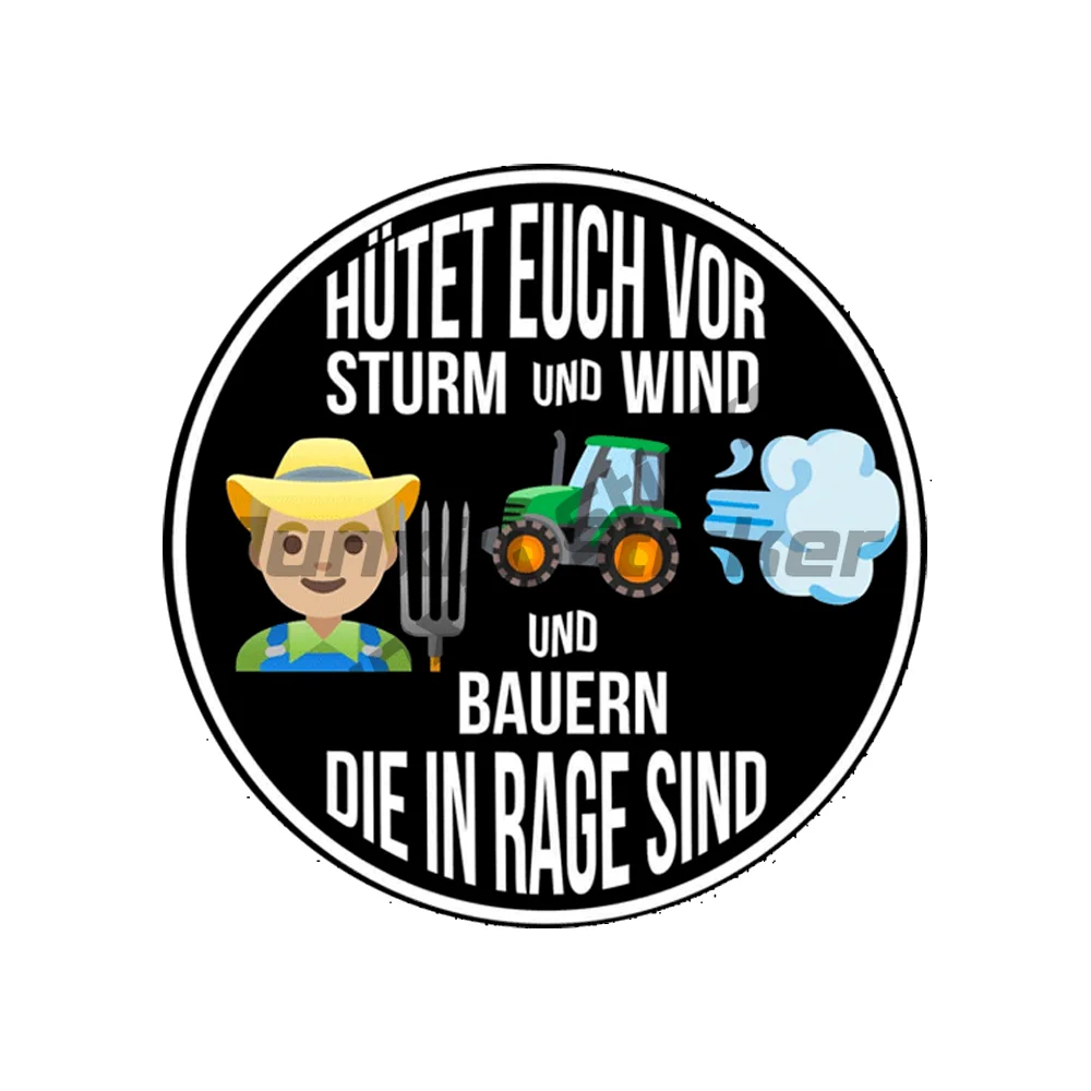 Bauernprotest Landwirt Traktorist Div. ملصق فينيل للسيارة من أوتو Aufkleber #6