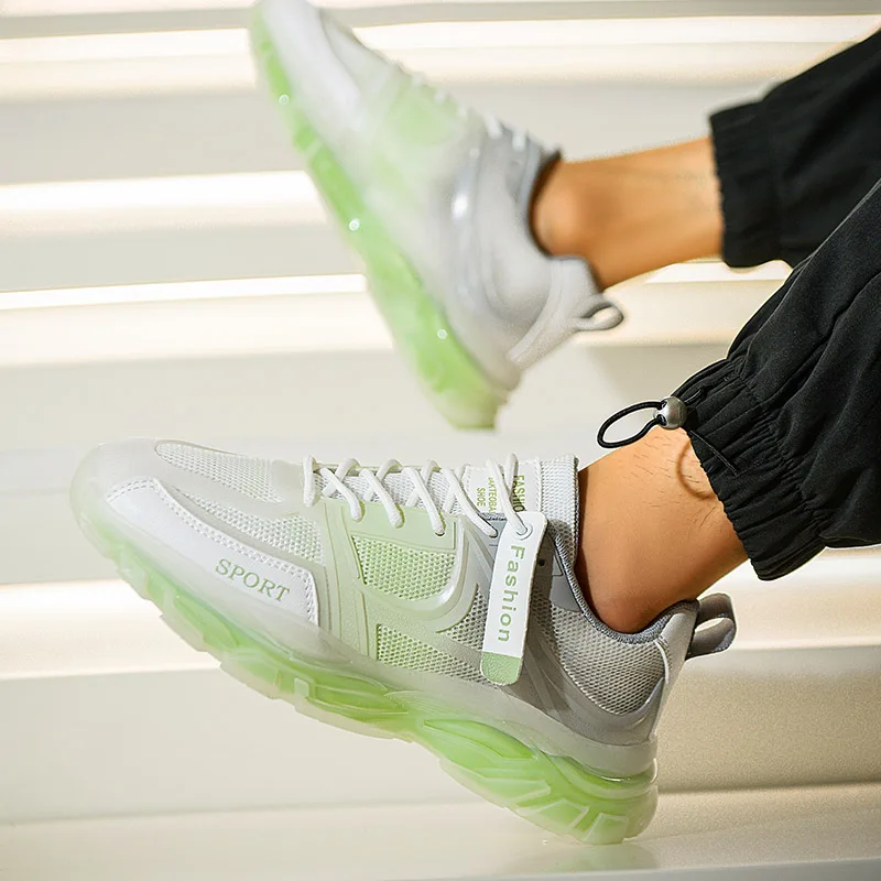 

Men's Shoes 2025 New Autumn Trendy Brand Torre Men's Thick Sole Increased Casual Flow Reflective Sports Running Trendy Shoes