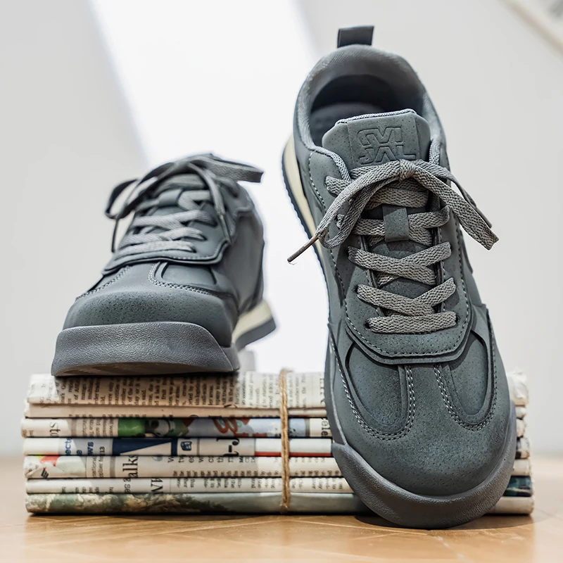 قماش لينة سوليد منخفضة أعلى الرجال كبيرة الحجم جولة تو الدانتيل متابعة المألوف ريترو ستايل تنوعا أحذية مجلس مبركن عادية