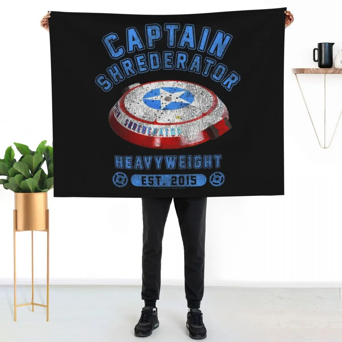 Robot Combat Television - Vintage Show Throw Blanket Soft Beds Weighted Camping blankets ands Decorative Beds Blankets