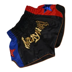 For Kids & Adults Muay Thai Shorts Boxing Embroidered Martial Arts Clothing For Muay Thai And Taekwondo Training