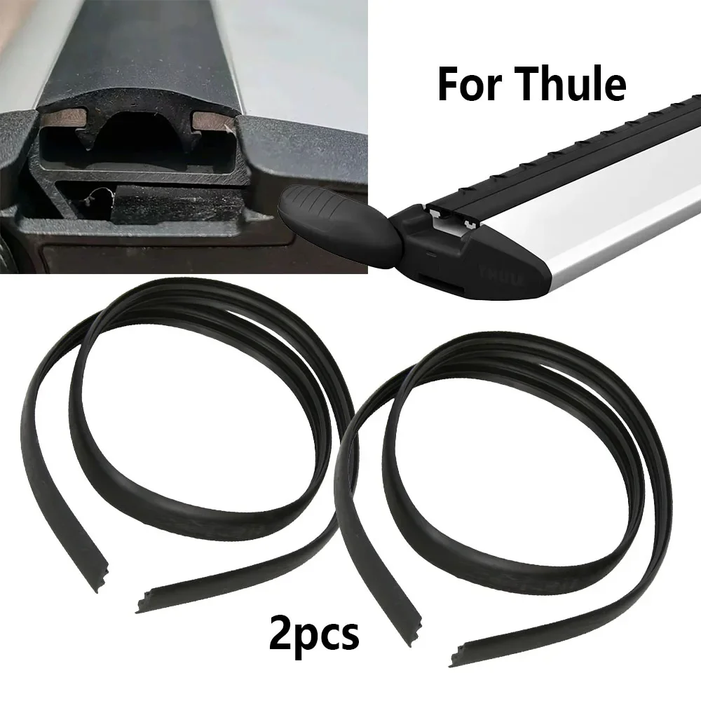 2Pcs 150cm T-Slot Seal Rubber Strip Wingbars Aerobars Compatible with Rhino Reconn Wingbar Aerobar T Slot Seal Strip for Thule