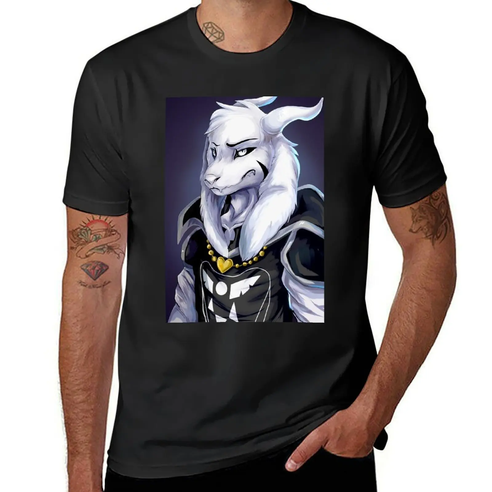 Undertale - Asriel Dreemurr T-Shirt for a boy customs design your own anime clothes mens clothing