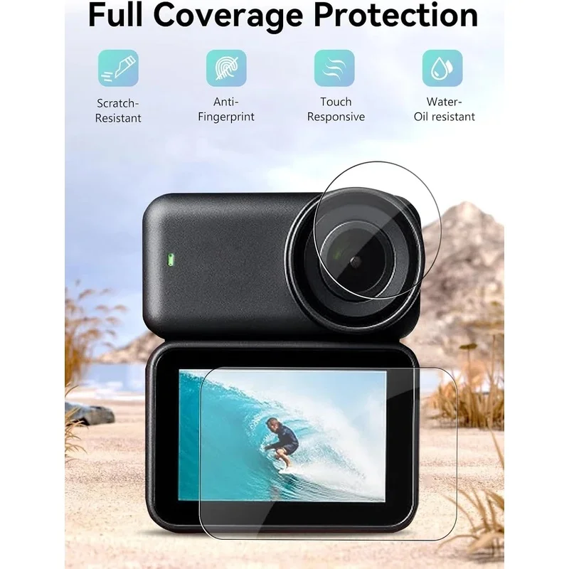 Tempered Glass Film for DJI Osmo Nano Screen Camera Lens Protector Glass Anti-scratch Film for DJI Osmo Nano Accessories Set