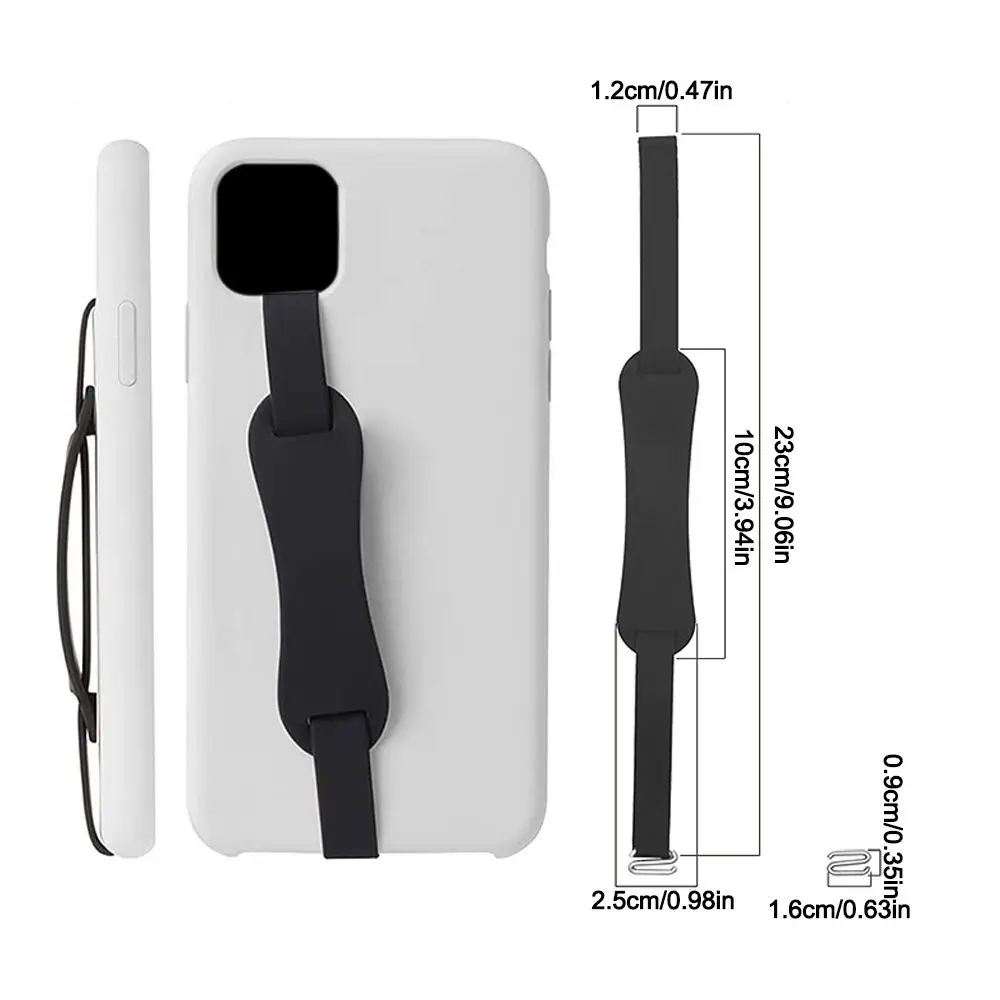 สายรัดข้อมือซิลิโคนแบบนิ่มสำหรับไอโฟน/หัวเว่ย/Xiaomi/ซัมซุง