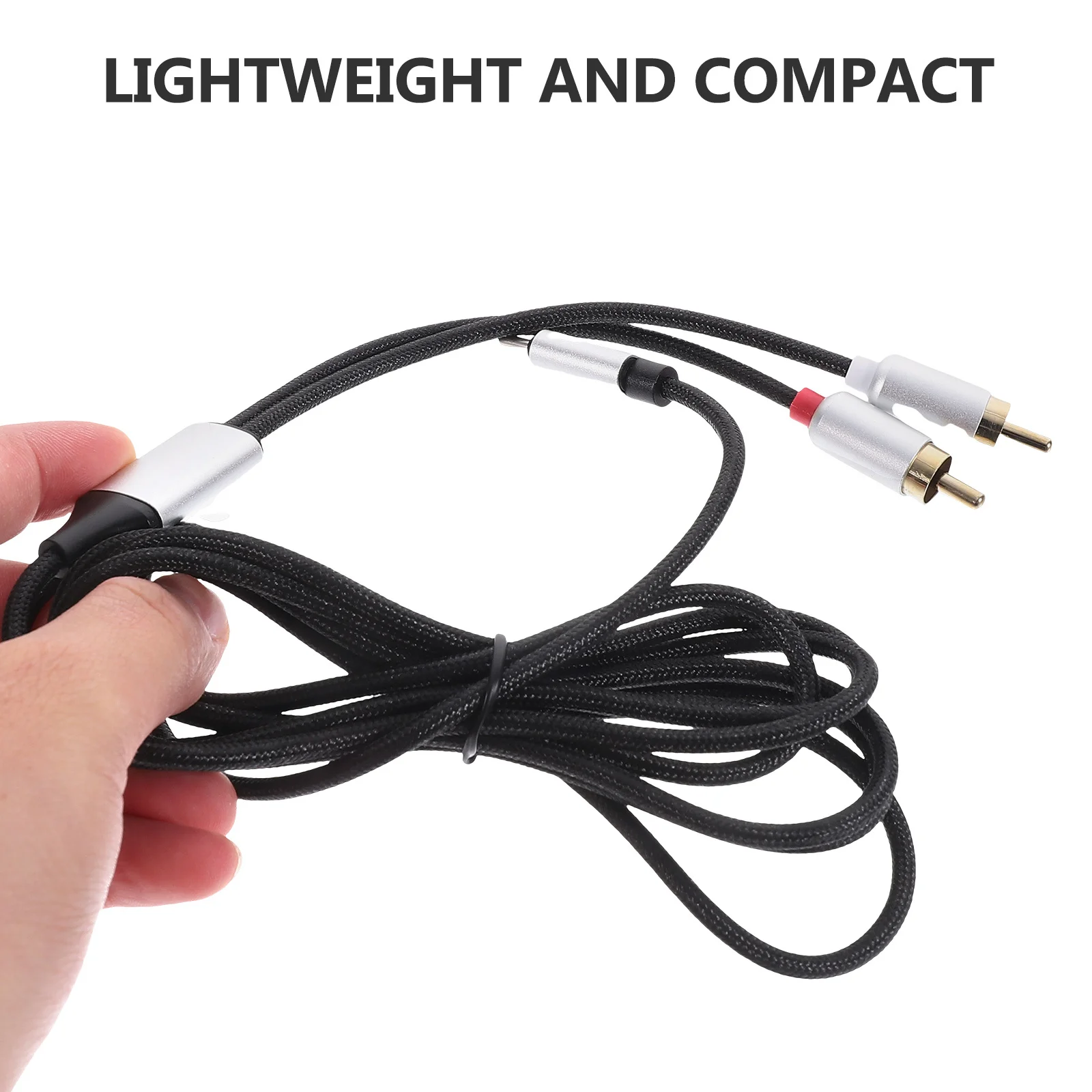 

Type- Cable 2m USB C to Rca Y Splitter Adapter Clear Sound Plug Play Durable Multi-Device Compatible USB C to Rca