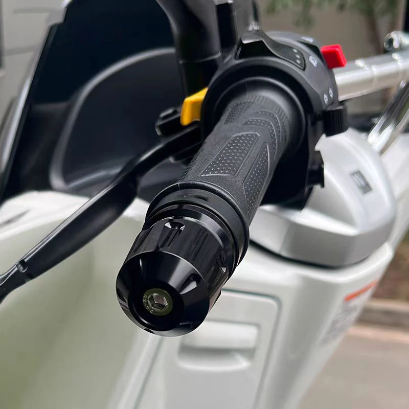 Universelle Motorrad-Lenkergriffe, Lenkerendkappen, Gegengewichtskappen, Schutz- und Dekorationszubehör – Detail 8