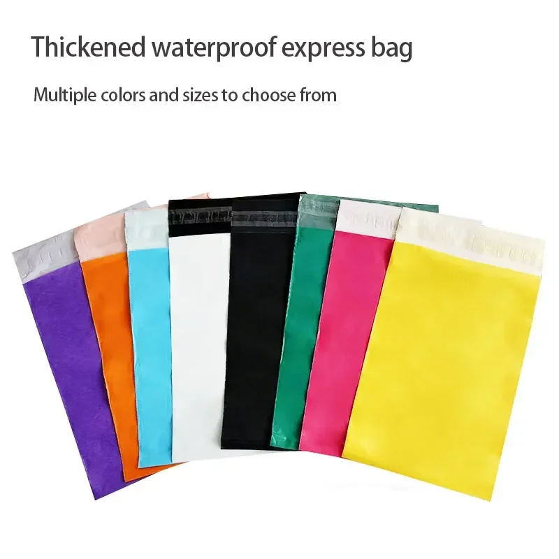 Thick Express Bag PE Material Waterproof Strong Load-bearing Wrapping Bag White Resilient Packaging for Mailing Shipping