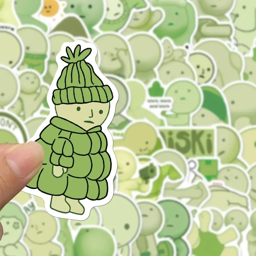 

10/30/54pcs Funny Smiski Stickers Kawaii Cute Graffiti Decals DIY Phone Stationery Notebook PVC Waterproof Sticker for Kids Toy