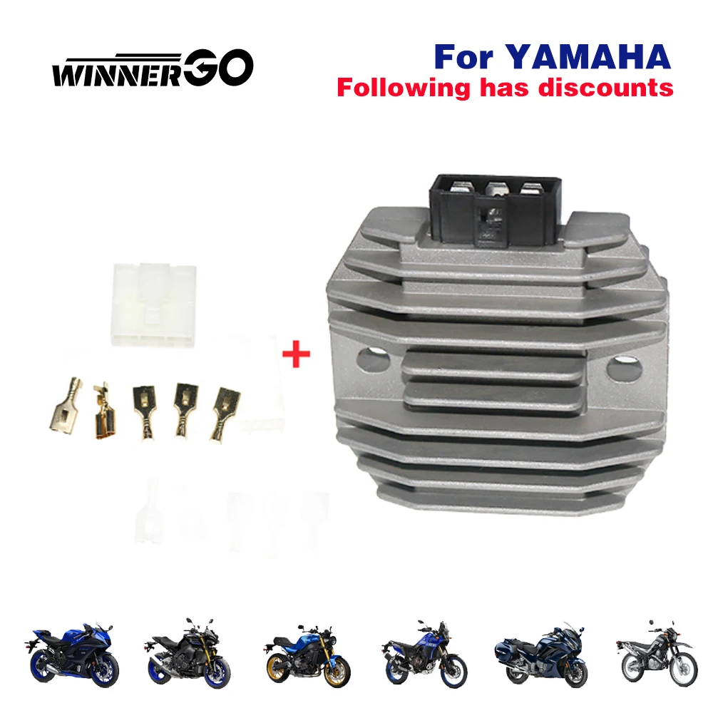 

Motorcycle Voltage Regulator Rectifier For Yamaha YZF R1 R6 YZF600 TDM850 V-STAR XVS400 DS400 FZR600 XP500 T-MAX 500 FZ6