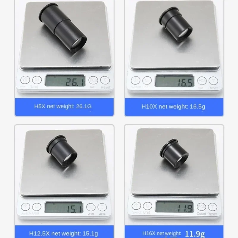 5X 10X 12.5X 16X Eyepiece Mounting Size Interface 23.2MM Lens for XSP Series Student for Huygens Biological Microscope