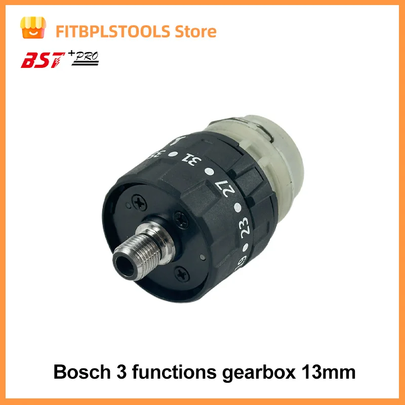 13MM Cordless Electric Drill-Compatible Impact Brushless Dual-Speed Three-Function Self-Lock Gearbox Accessory