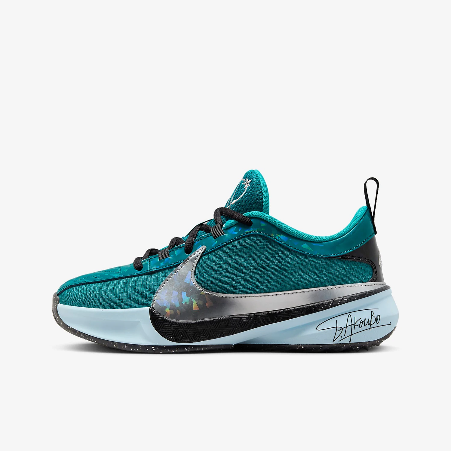 حذاء كرة السلة Nike Authentic Freak 5 SE GS للفتيات الكبار والأطفال FN1356-300 #2