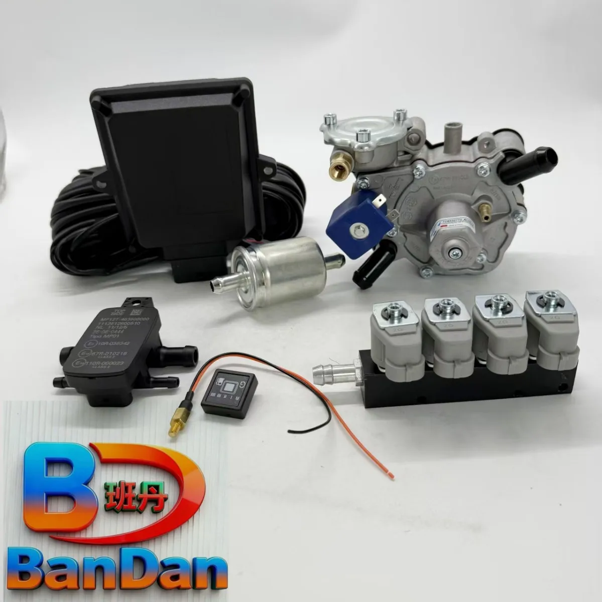 Auto Gas Equipment For MP48 System 4-Cylinder LPG 4-Piece Kit LPG/CNG Kit Systems  Fittings