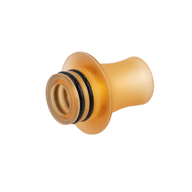 Pajitas de acero inoxidable con punta de goteo en forma de tapa 510 de alta calidad, pajitas de latón y deslumbrantes, accesorios de goteo de paja en forma de tapa, 1 unidad