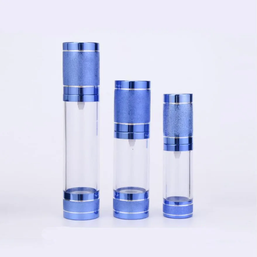 

15ml30ml50ml dark blue airless bottle lotion emulsion essence toilet toner water foundation moisture skin care cosmetic packing