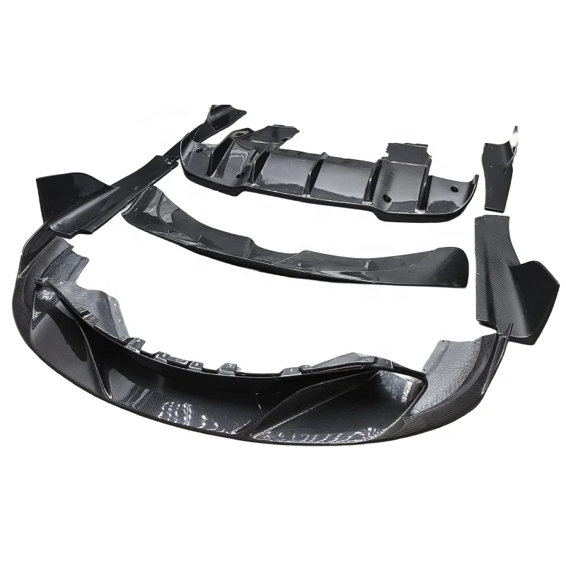 Dry Carbon Fiber RYFT Style 720s Body Kit For McLaren  Front Lip Rear Diffuser Spoiler Side skirt