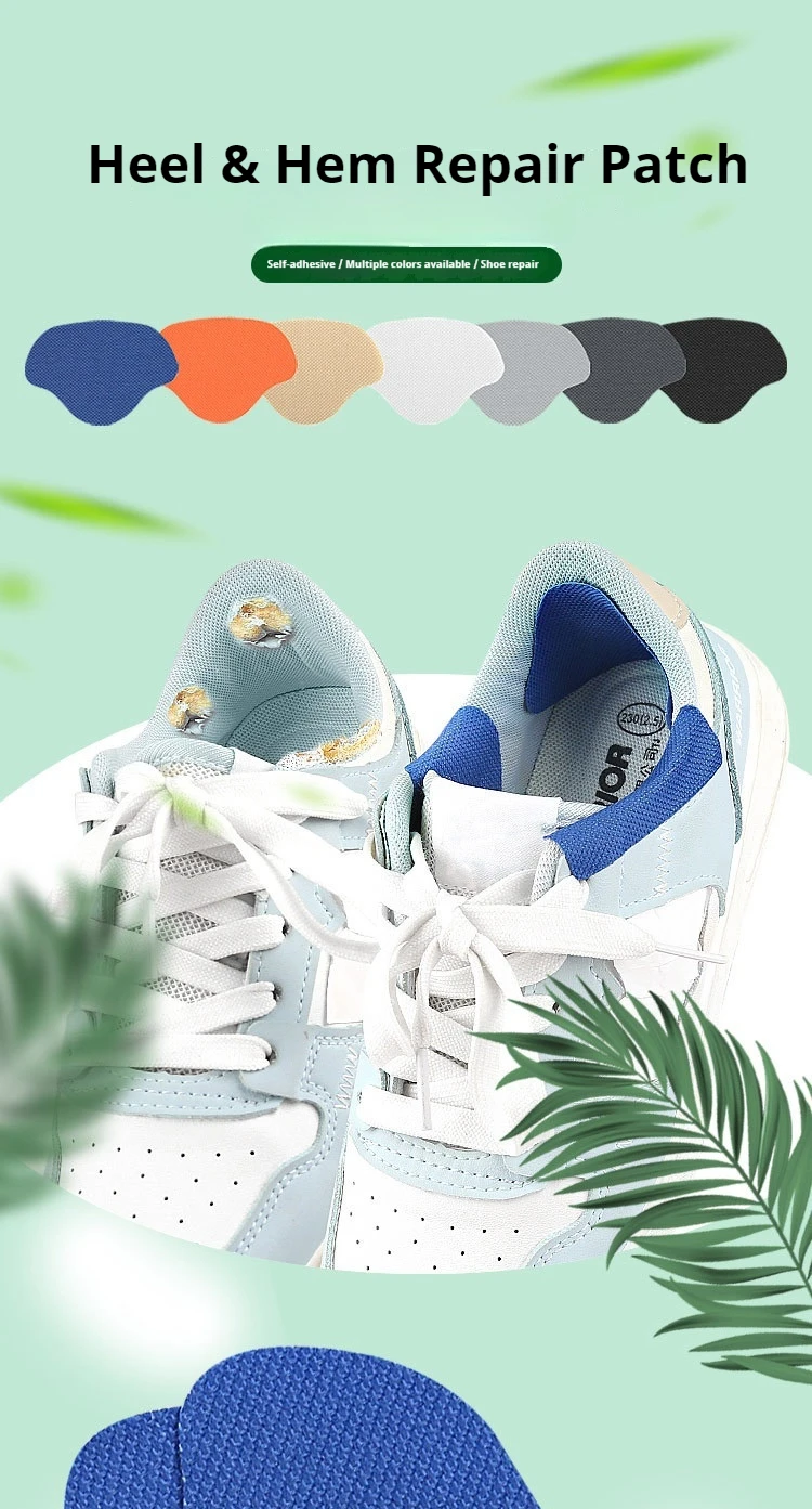 Sneaker-Absatzreparatur, Schuhseitenschaden-Futteraufkleber, Schuhabsatz-Verschleiß-Reparaturflicken, geeignet für eine Vielzahl von Schuhen – Detail 1