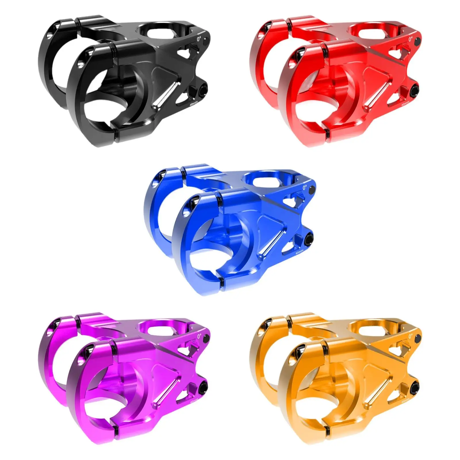 

Mountain Bike Stem, Replacement Ultralight Short Handlebar Stem, for 31.8mm Handlebar, for Bicycle Downhill BMX