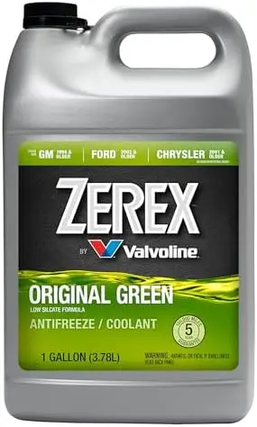 

Антифриз/охлаждающая жидкость Zerex Green, 1 галлон (128 жидких унций) – формула с низким содержанием силикатов