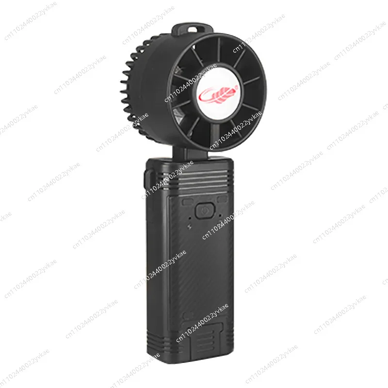 

F30b handheld small fan charging portable mini banana fan big wind neck outdoor