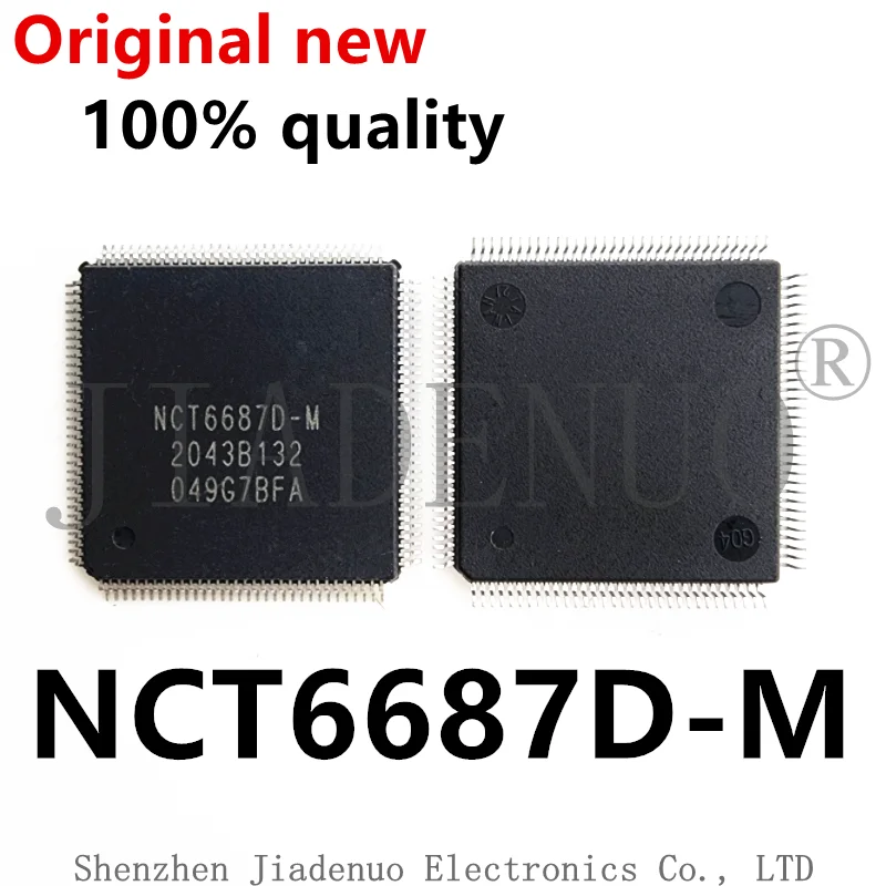 (2-5 Stück) 100% neuer NCT6687D-M tqfp128 6687d-m nct6687d vierseitiger Chipsatz