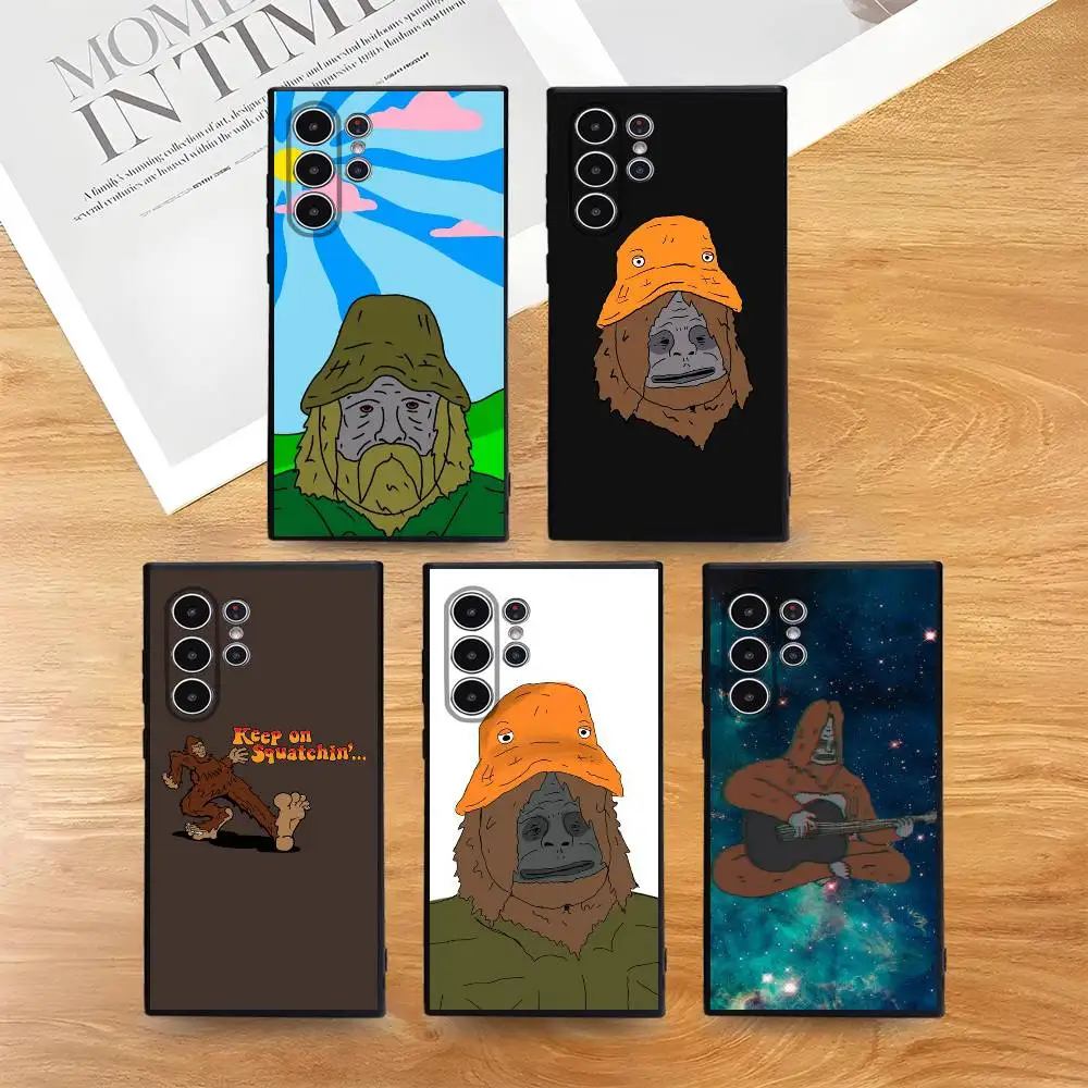 

S-Sassy The Sasquatch Phone Case Skin-Friendly Soft TPU Case Compatible With Samsung S21/S22/S23/S24/S25 FE/Plus/Ultra