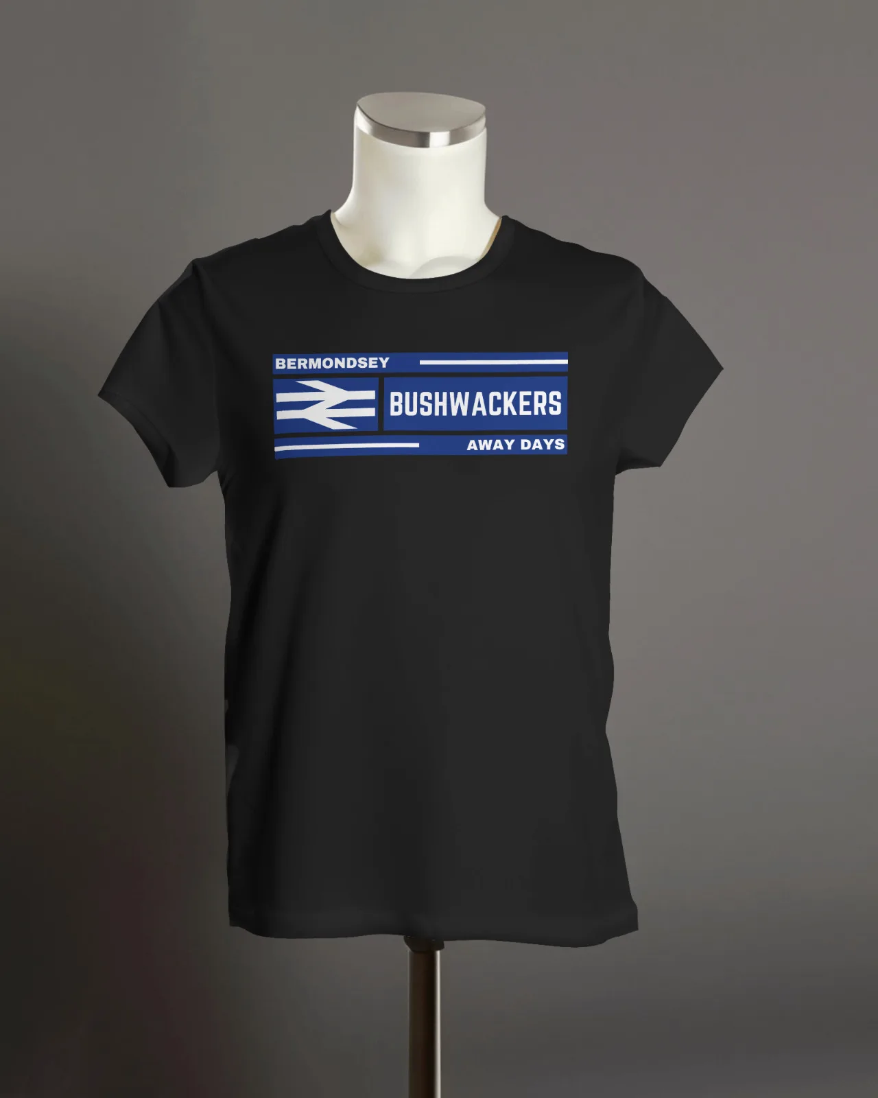 Millwall BUSHWACKERS Away Days T Shirt Hooligan Organic