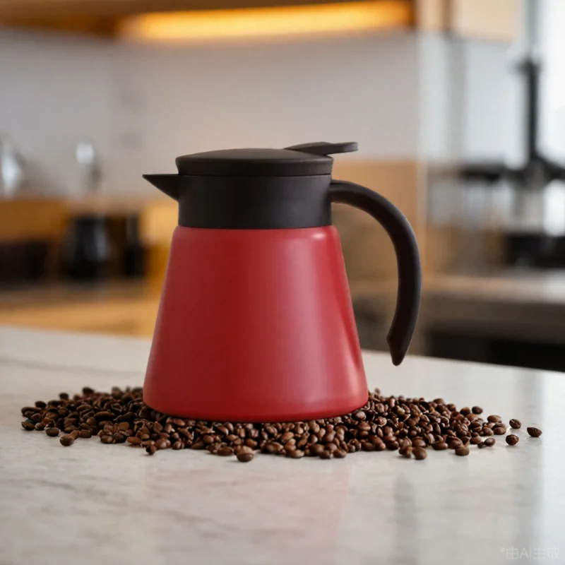 

Thermal Coffee Carafe Tea Pot 600ML Stainless Steel Insulation Pot Double Wall Vacuum Insulated Coffee Beverage Dispenser 20 Oz