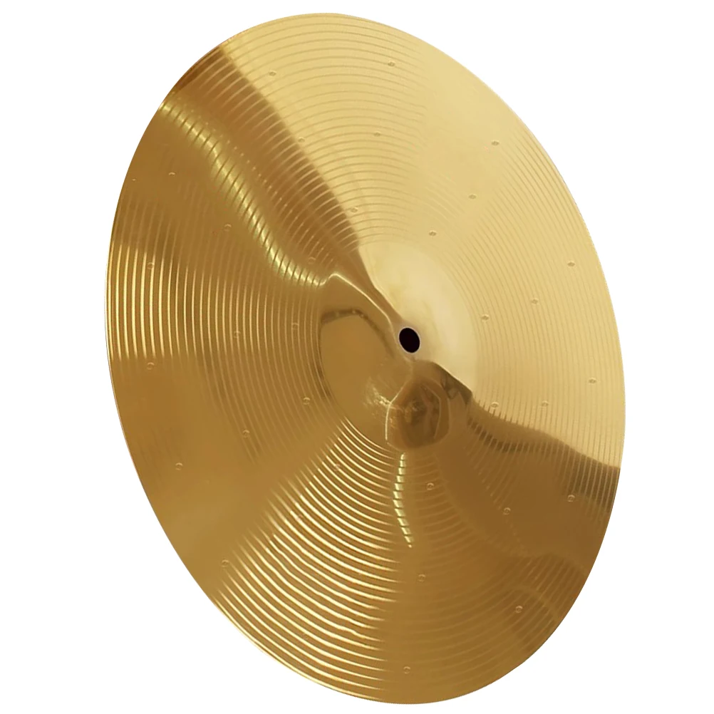 

Drum Cymbals Brass Alloy Clear Sound Metal Practice Jazz Crash Kids Size Replacement Splash Cymbal Set Musical Instrument