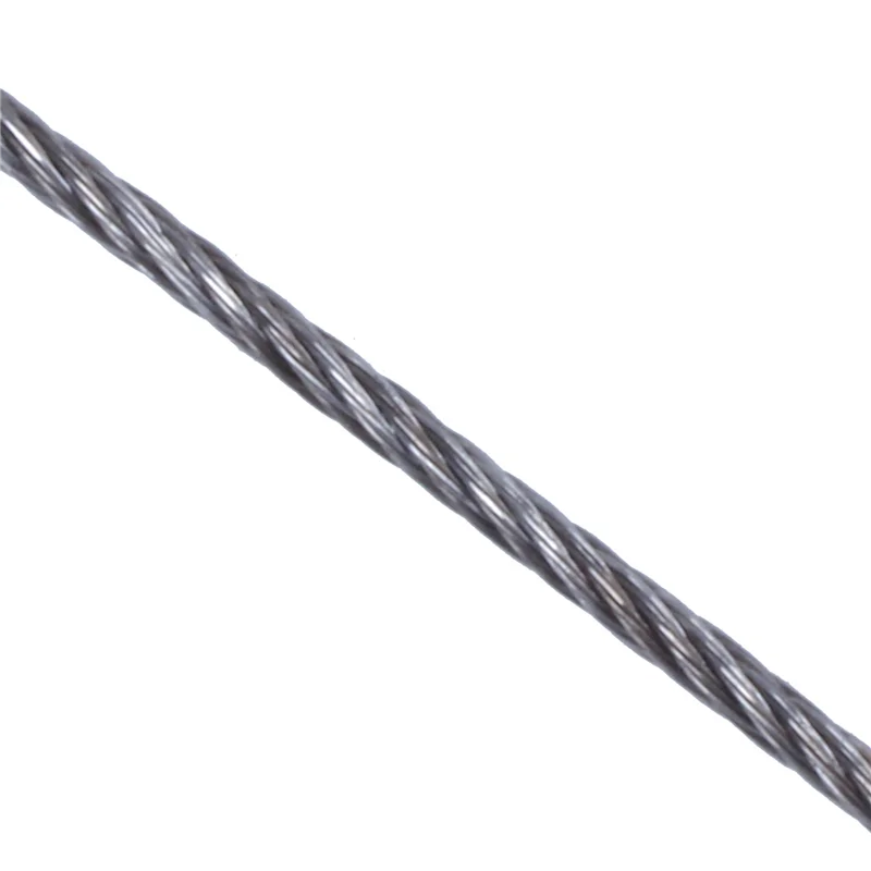 

A85M 4X STAINLESS Steel Wire Rope Cable Rigging Extra, Length:15M Diameter:1.0Mm