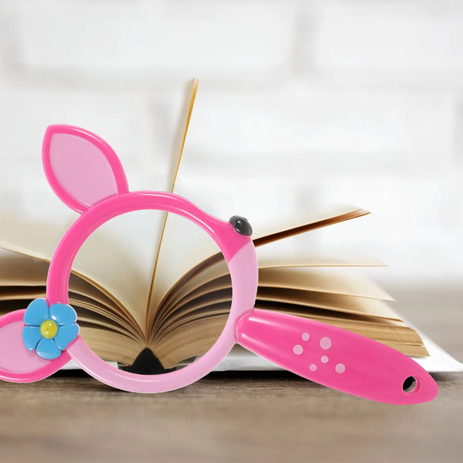 Animal Magnifying Glass For Kids 3X Clear Insect Observation Fun Science Class Outdoor Exploration Educational Handheld