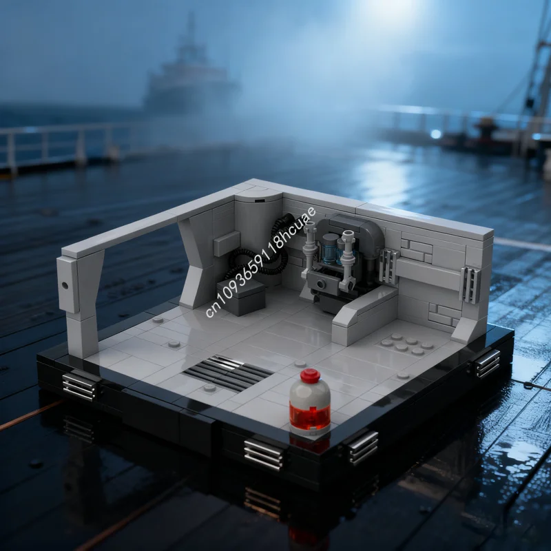 

273 шт. MOC Republic Commando Trandoshan диорама звезда боевая модель строительные блоки строительные рождественские подарки кирпичная игрушка для детей