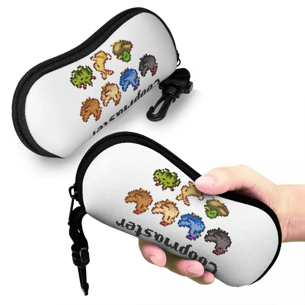 

Stardew Valley s Shell Glasses Case Portable Sunglasses Box Women Men Soft Eyeglass Bag Pouch