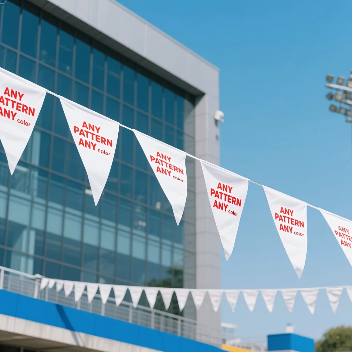 10/15/20/25pcs Custom Triangle String Flags, Indoor Outdoor Party Flags, Advertising Flags, Home Decor Small Pulling Flags
