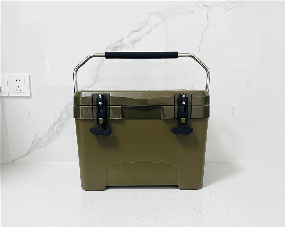 Wholesales Customized Color 15L Cans Use PU Foam Insulation Box PP Plastic Cooler Box