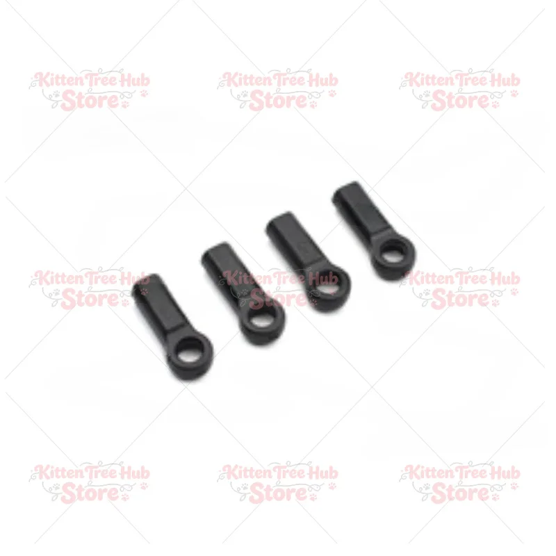 Fittings S 1/10 Straight ShaftSlot Red S2