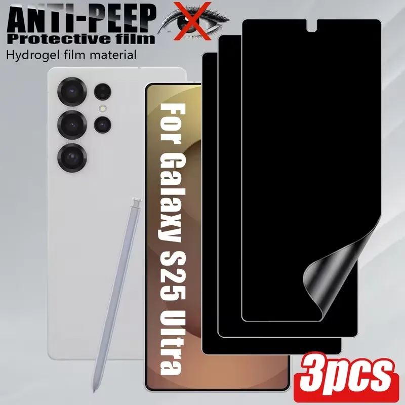 

3 шт. гидрогелевых пленок для защиты экрана Samsung Galaxy Note 10 9 8 20Ultra S24 S25 S26 Plus