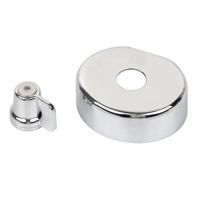 AEF2-Chrome Fuel Valve KNOB & COVER For Honda Shadow ACE VT750CD Deluxe 1998-03 2001