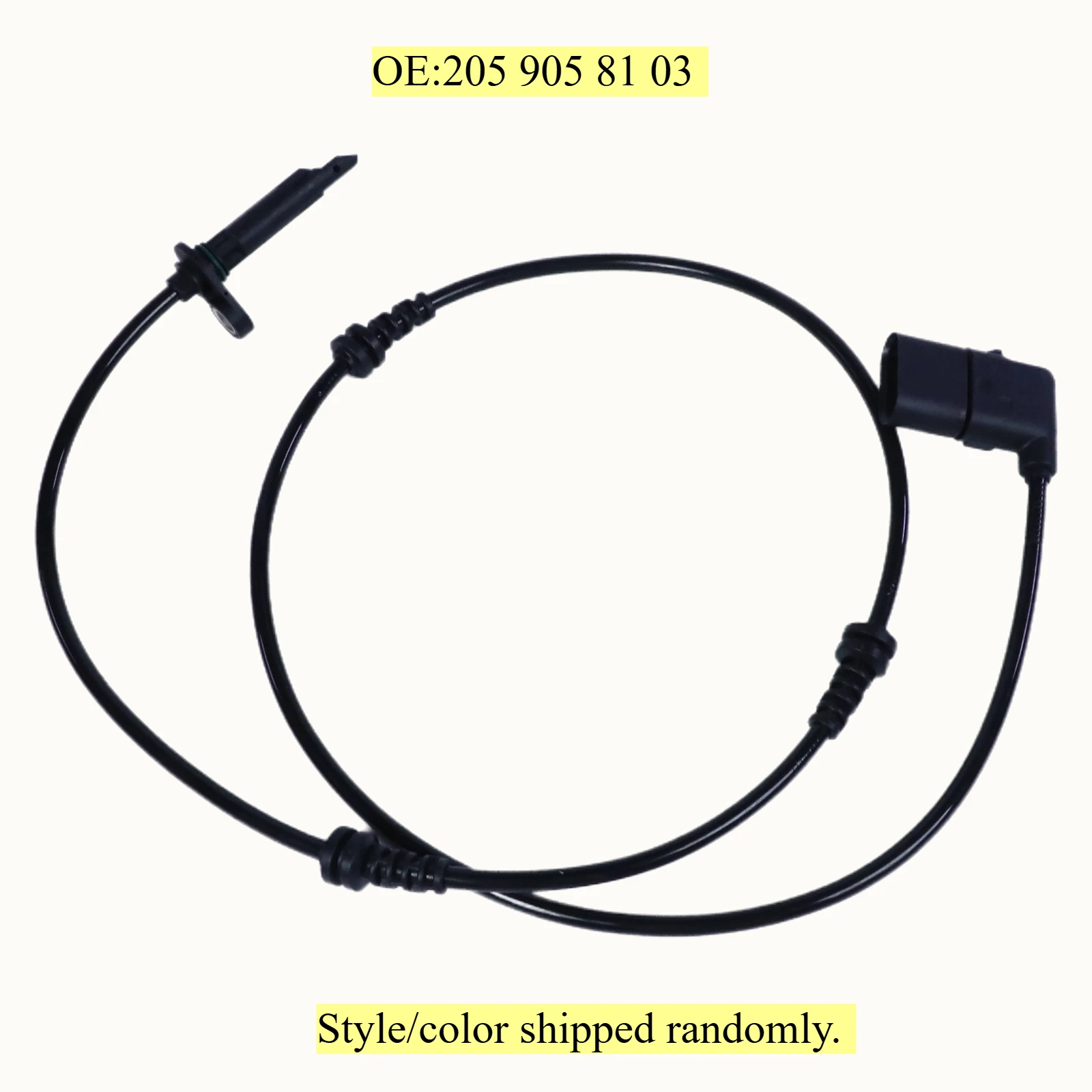 Front Left ABS Wheel Speed Sensor For Mercedes-Benz C160 C180 C180d C200 C200d C220d C250 C250d C300d C350e C43 AMG, 2059058103 view 5