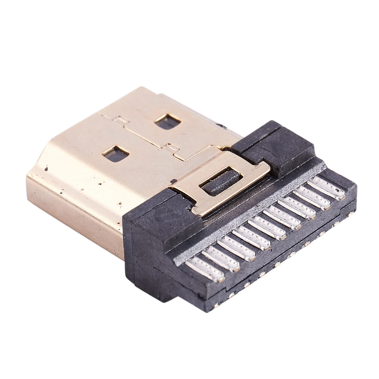 5 Pcs HDMI Macho 19 Pinos Tipo A Solda Plug Terminação Reparação Substituir QUENTE